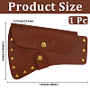 PU Leather Waist-belt Axe Sheath AJEW-GF00013-99-2