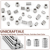 Unicraftale 42Pcs 3 Style 303 Stainless Steel Beads STAS-UN0055-45-5