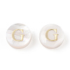 Natural Freshwater Shell Beads SHEL-N036-01G-4