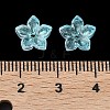 Dyed & Heated Glass Bead Caps GLAA-Z019-02C-3