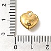 Ion Plating(IP) 304 Stainless Steel Charms STAS-I321-62G-3