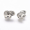 Tibetan Style Alloy Elephant Beads LS-TIBEB-E070-AS-1
