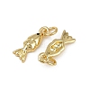 Brass Micro Pave Cubic Zirconia Charms KK-Z120-01G-02-2