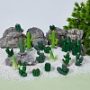24Pcs 12 Styles Resin Cactus Mini Model DJEW-SP0001-15-4