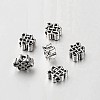 Tibetan Style Alloy Chinese Endless Knot Beads LS-TIBEB-O004-57-1