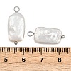 Natural Freshwater Pearl Keshi Pearl Pendants STAS-D378-02P-3