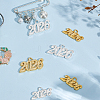 24Pcs 4 Styles Zinc Alloy Pendants FIND-SP0005-20-7