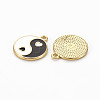 Rack Plating Alloy Enamel Charms ENAM-Q444-011D-RS-2