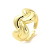 Rack Plating Brass Finger Ring RJEW-C072-12G-1