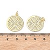 Brass Pendants KK-C165-05G-3