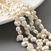 Natural Cultured Freshwater Pearl Beads Strands PEAR-A006-18B-2