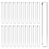 120Pcs Transparent Acrylic Sheets FIND-GA0007-20B-1