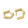 Brass Huggie Hoop Earrings for Women EJEW-C097-08G-01-2