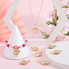 8Pcs Rack Plating Brass Pendants KK-BBC0015-09-4