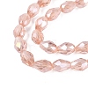 Transparent Electroplate Glass Beads Strands LS-EGLA-N013-T4mm-B29-3