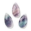 Natural Fluorite Pendants X-G-H007-08A-1