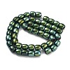 Synthetic Magnetic Hematite Beads Strands G-P545-H01-01C-2