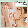 720Pcs 9 Colors Opaque Imitation Jade Glass Beads GLAA-SC0003-02-5