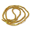 Natural Yellow Green Opal Beads Strands G-D306-A06-2mm-3
