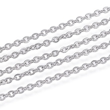304 Stainless Steel Cable Chains CHS-F006-01C-P