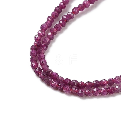 Natural Ruby Beads Strands X-G-K366-C09-2mm-1