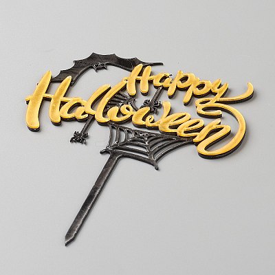 Acrylic Halloween Cake Insert Card Decoration DIY-H109-10-1