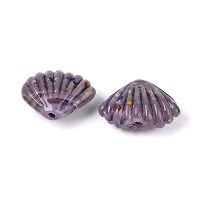 Handmade Lampwork Beads Strands LAMP-T026-03E-1