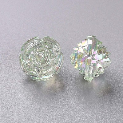 Transparent Acrylic Beads TACR-S154-31C-327-1