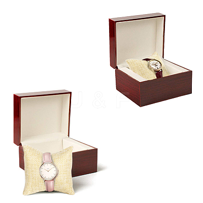 Kraft Hemp Pillow Holder for Jewelry Bracelet & Watch Displays BDIS-WH0002-01-1