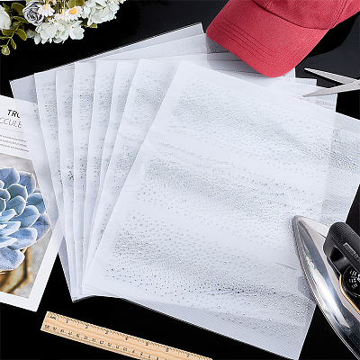 14Pcs Glass Rhinestone HTV Transfer Vinyl Sheets DIY-FG0010-29B-1