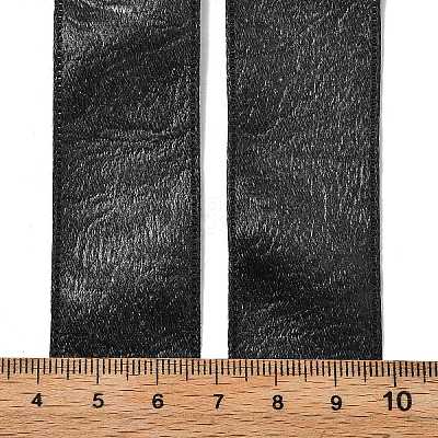 Imitation Leather Polyester Ribbon DIY-R050-02A-1