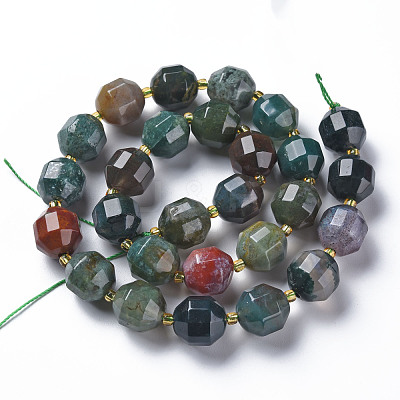 Natural Indian Agate Beads Strands G-T131-124-1