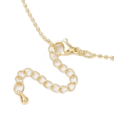 304 Stainless Steel Leaf Pendant Necklaces NJEW-JN05153-1