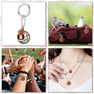 Alloy Enamel Pendants FIND-FS0005-04C-1