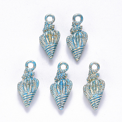 Alloy Enamel Pendants ENAM-N054-019E-1