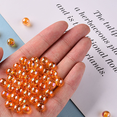 Transparent Acrylic Beads LS-MACR-S370-B8mm-724-1