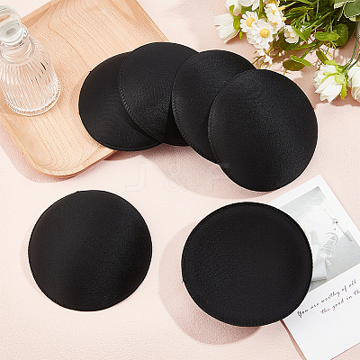 9 Pairs Polyester Round Bra Pads Inserts FIND-BC0019-24B-1