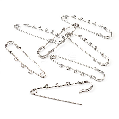 45Pcs 3 Style Stainless Steel Safety Pins STAS-TA0001-31-1