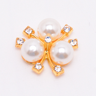 Alloy Cabochons PALLOY-WH0071-36G-1