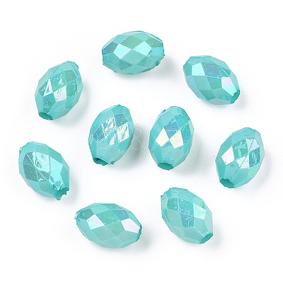 Opaque Acrylic Beads TACR-S153-32I-05-1