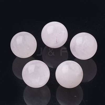 Natural Rose Quartz Beads G-S289-20-10mm-1