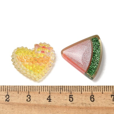 Epoxy Resin Cabochons CRES-MSMC003-04-1