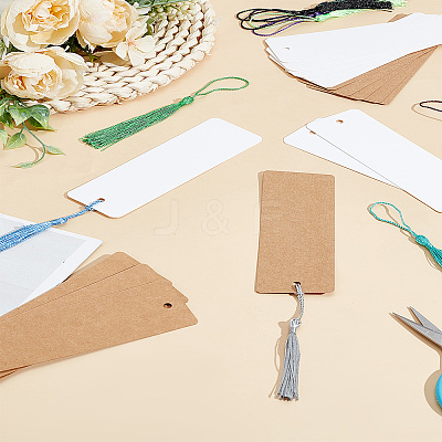 Blank Kraft Paper Card DIY-LP0002-43-1