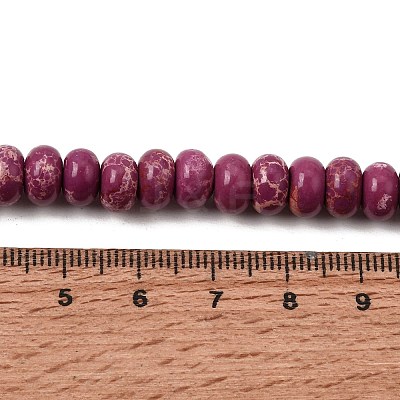 Synthetic Imperial Jasper Dyed Beads Strands G-D077-E01-01C-1