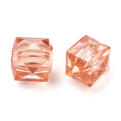 Transparent Acrylic Beads X-MACR-S296-55-1