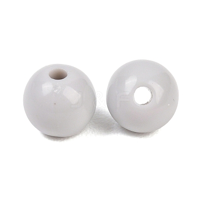 Opaque Acrylic Beads OACR-H034-50A-1