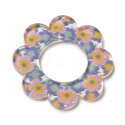 Acrylic Pendants OACR-O007-04A-1