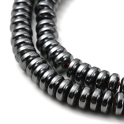 Non-Magnetic Synthetic Hematite Beads Strands G-D015-23-1