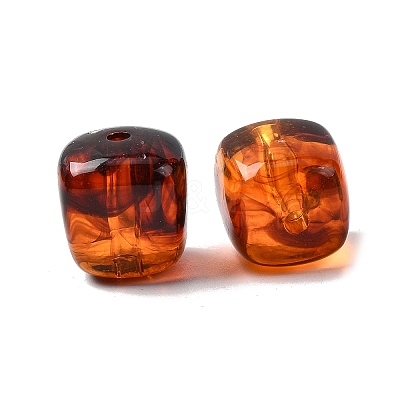Opaque Acrylic Beads OACR-D320-01A-1