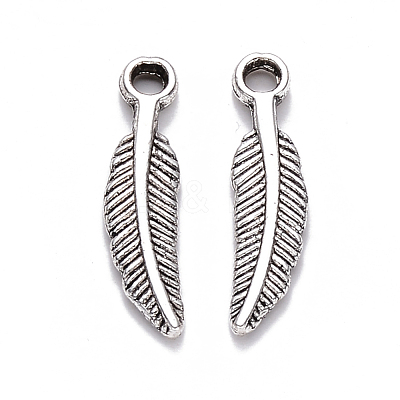 Tibetan Style Alloy Pendants TIBEP-S319-075AS-RS-1